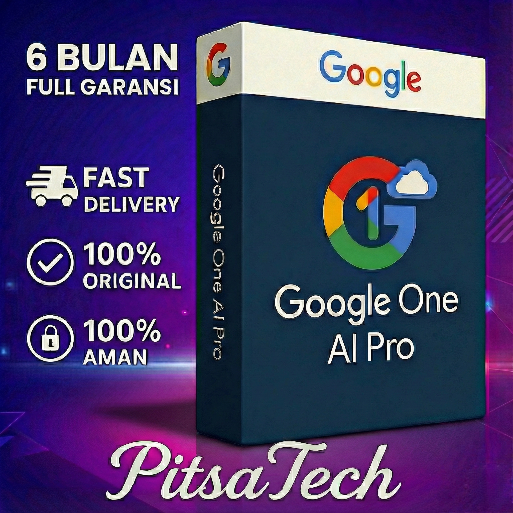 Google One AI Pro 6 Bulan